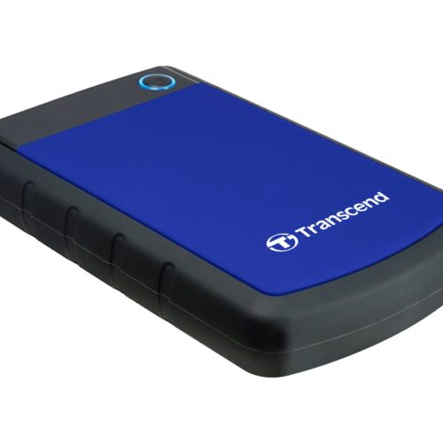 TRANSCEND 1To Disque dur externe 2.5p – Anti-choc Bleu