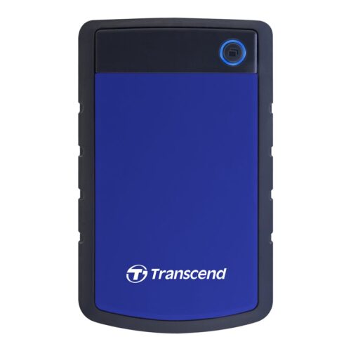 TRANSCEND 1To Disque dur externe 2.5p – Anti-choc Bleu