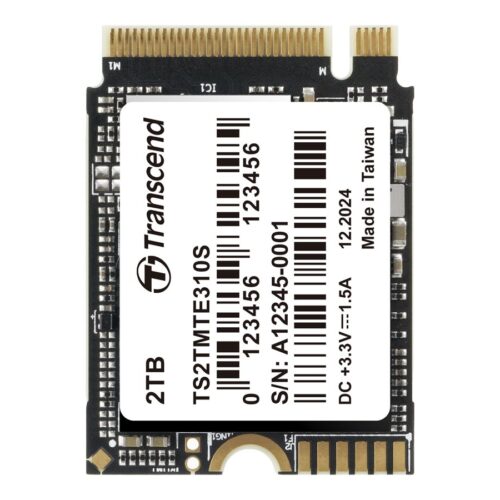 TRANSCEND 2To M.2 2230 PCIe Gen4x4 NVMe 3D TLC DRAM-less