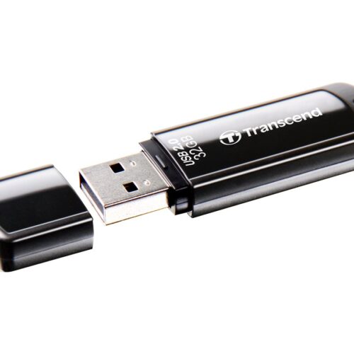 TRANSCEND 32Go Clé USB 2.0 – Noir
