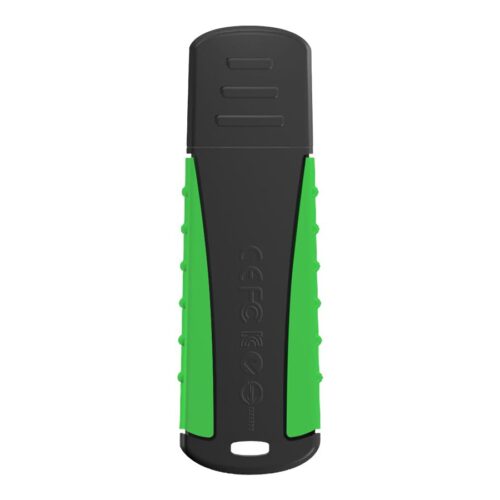 TRANSCEND 64Go Clé USB 3.1 Gen 1 – Antichoc Vert