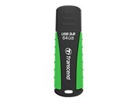 TRANSCEND 64Go Clé USB 3.1 Gen 1 – Antichoc Vert