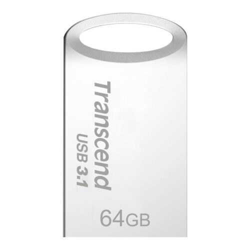 TRANSCEND 64Go Clé USB USB 3.1- Boîtier métallique