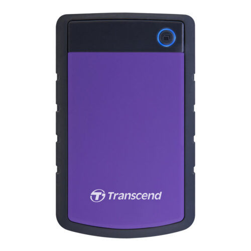 TRANSCEND StoreJet 25H3P – 2.5p Disque dur externe 1To Anti-choc Violet