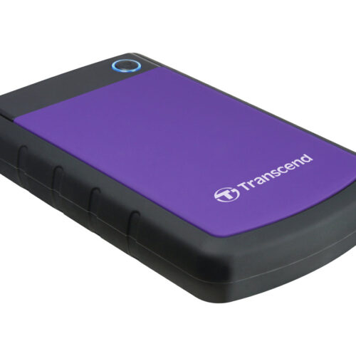 TRANSCEND StoreJet 25H3P – 2.5p Disque dur externe 1To Anti-choc Violet