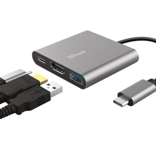 TRUST DALYX 3in1 USB-C Adapter