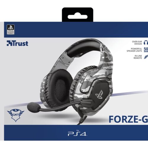 TRUST GXT 488 FORZE-G PS4 Headset Grey