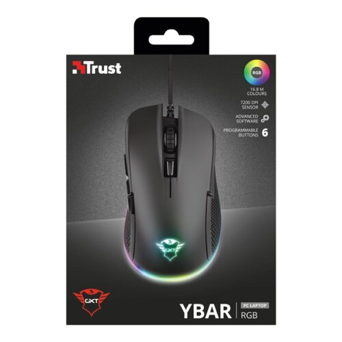 TRUST GXT922 YBAR Gaming ECO Mouse