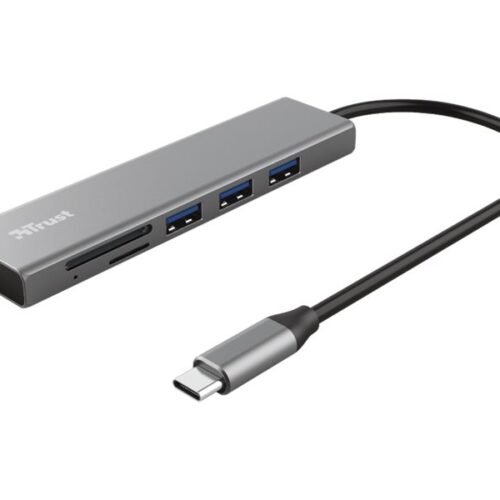 TRUST HALYX Fast USB-C Hubs Card Reader