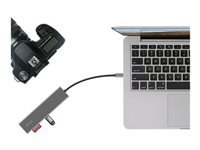TRUST HALYX Fast USB-C Hubs Card Reader