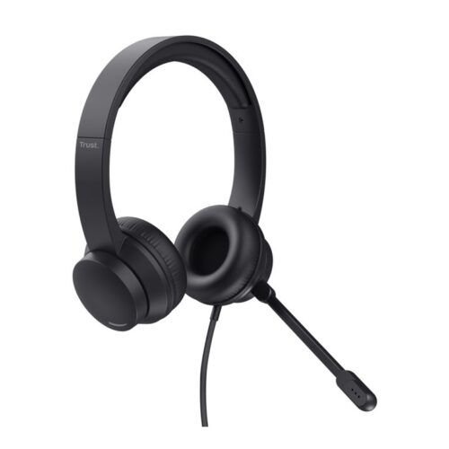 TRUST HS-201 USB On Ear PC Headset