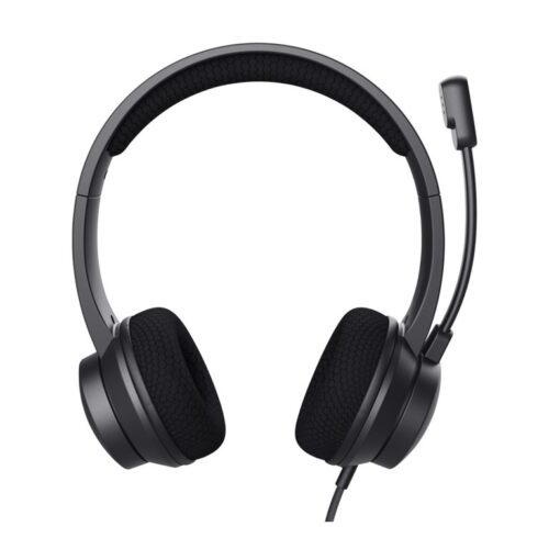 TRUST HS-260 USB – USB C Noise Cancelation On Ear PC Headset ECO