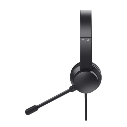 TRUST HS-260 USB – USB C Noise Cancelation On Ear PC Headset ECO