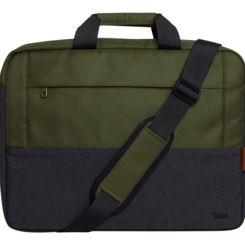 TRUST LISBOA 16p ECO-Friendly Laptop Bag Green