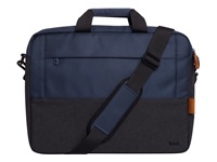 TRUST LISBOA 16p Laptop Bag Dark Grey and Dark Blue ECO