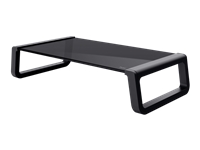TRUST MONTA Glass Monitor Stand Black