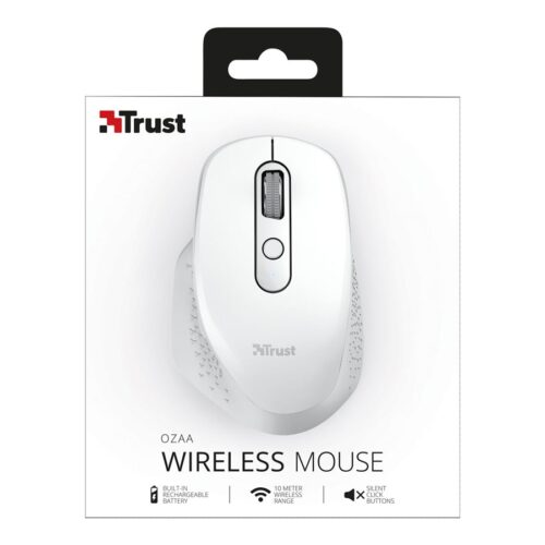 TRUST OZAA Wireless Mouse White