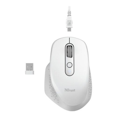 TRUST OZAA Wireless Mouse White
