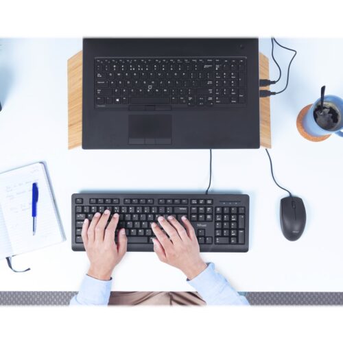 TRUST Primo Keyboard Black AZERTY (FR)