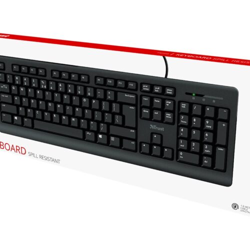 TRUST Primo Keyboard Black AZERTY (FR)