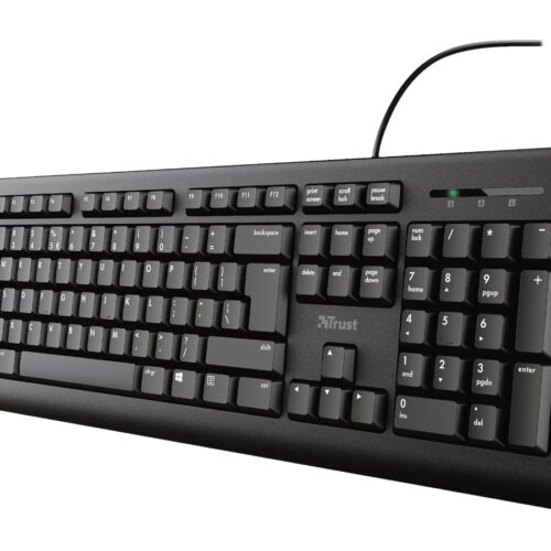 TRUST Primo Keyboard Black AZERTY (FR)