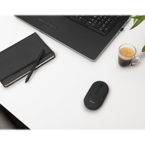 TRUST PUCK WRL Rechargable Mouse Black