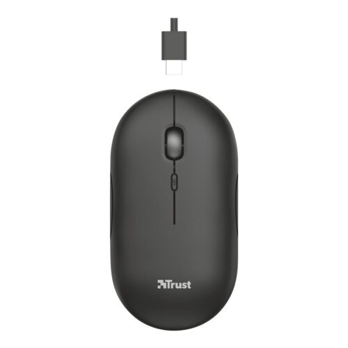 TRUST PUCK WRL Rechargable Mouse Black
