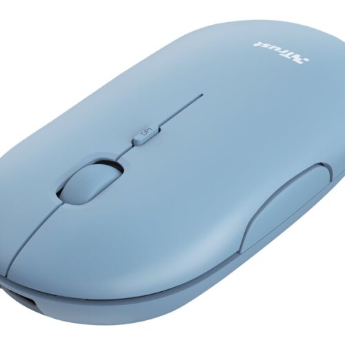 TRUST PUCK WRL Rechargable Mouse Blue