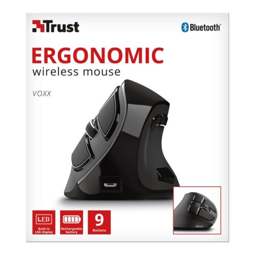 TRUST VOXX Ergonomic Rechargeable Mouse