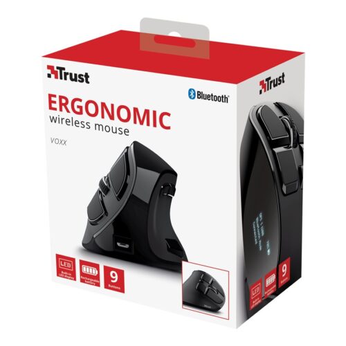 TRUST VOXX Ergonomic Rechargeable Mouse
