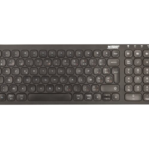 URBAN FACTORY Clavier Bluetooth & 2.4GHZ avec batterie rechargeable (micro usb) AZERTY