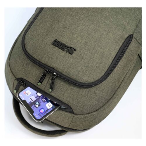 URBAN FACTORY Cyclee City Edition Ecologic Backpack For Notebook 15.6p Kaki