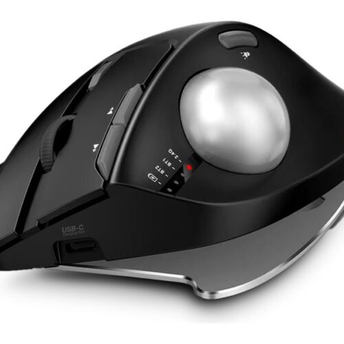 URBAN FACTORY Ergo Bluetooth And 2.4Ghz Ergonomic Mouse With Trackball And Adjustable Tilt