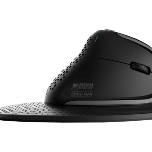 URBAN FACTORY ERGO PRO MAX Wireless Right Hand Mouse 2.4GHZ Bluetooth 5.0 Rechargeable 4000DPI Handrest