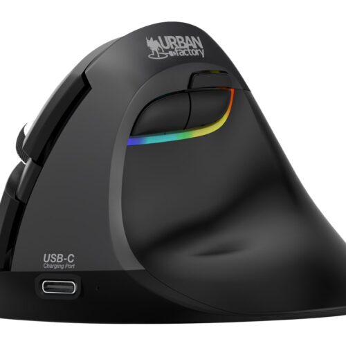 URBAN FACTORY ERGO PRO SOURIS SANS FIL 2.4GHZ ERGONOMIQUE VERTICALE POUR DROITIER