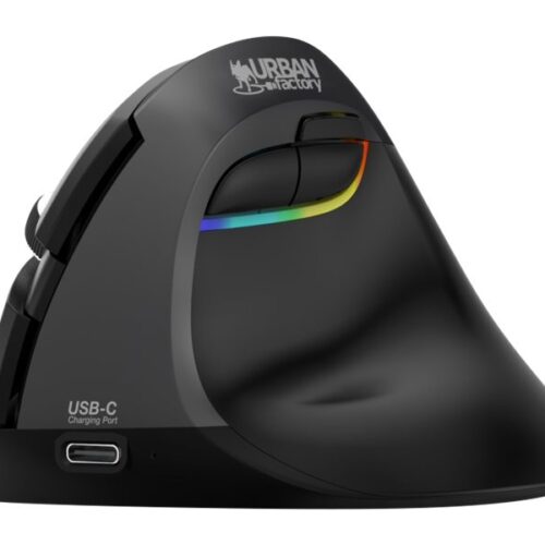 URBAN FACTORY ERGO PRO SOURIS SANS FIL 2.4GHZ ERGONOMIQUE VERTICALE POUR DROITIER