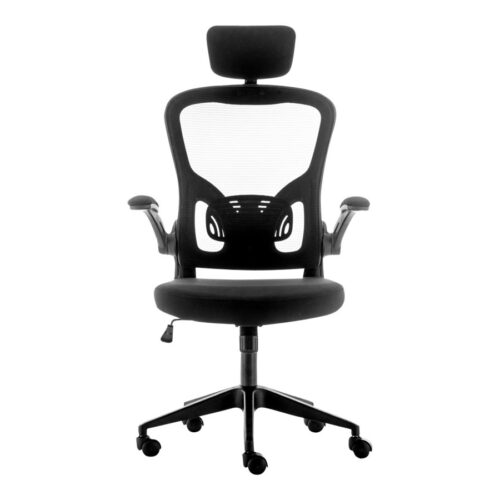 URBAN FACTORY ERGO SIMPLE ERGONOMIC ADJUSTABLE WORKING CHAIR BLACK