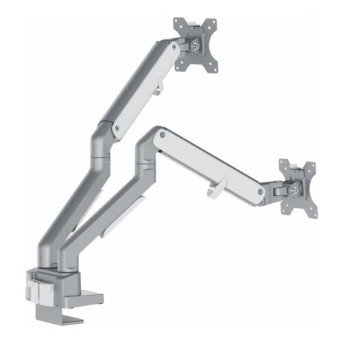 URBAN FACTORY Flexee Dual Dual Spring Monitor Arm – White
