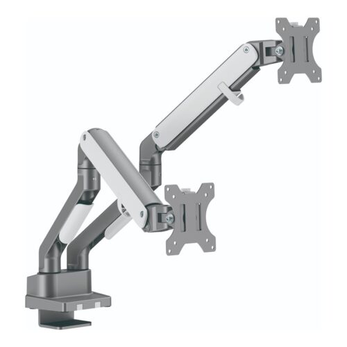 URBAN FACTORY Flexee Dual Dual Spring Monitor Arm – White