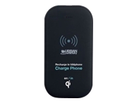 URBAN FACTORY FREE POWERBANK SANS FIL QI 5 000MAH AVEC SOCLE DE RECHARGE SANS FIL – BLACK