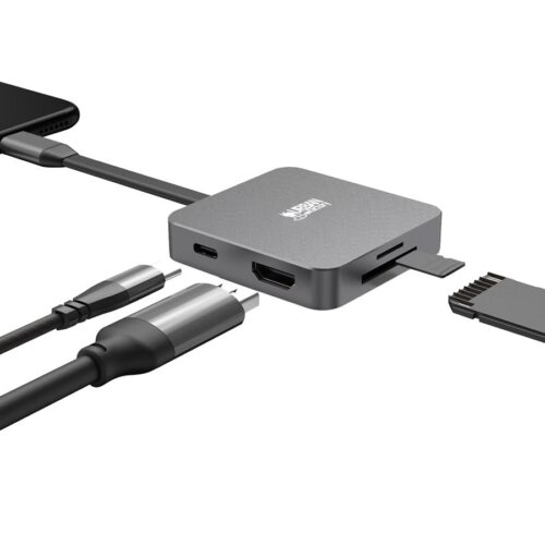 URBAN FACTORY HUBEE LIGHT USB-C MINI STATION WITH 100W POWER DELIVERY