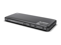 URBAN FACTORY Hubee Mini Max USB-C Docking Station Multi Display 4K 120Hz With 2 USB-C 10Gbps Power Supply 130W