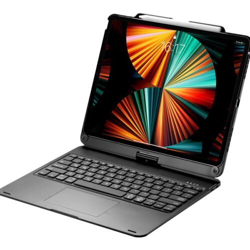 URBAN FACTORY LUMEE REINFORCED PROTECTIVE CASE WITH BLUETOOTH KEYBOARD FOR IPAD PRO 12.9p GEN 4 and 5