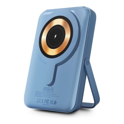 URBAN FACTORY MAGNEE POWER Wireless Magnetic Universal Powerbank 10.000mAh – Allure Blue
