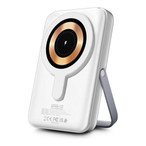 URBAN FACTORY MAGNEE POWER Wireless Magnetic Universal Powerbank 10.000mAh – White Chalk