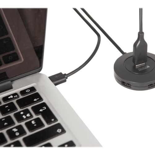 URBAN FACTORY MINEE 4-Port USB 2.0 Hub Black