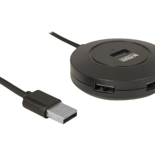 URBAN FACTORY MINEE 4-Port USB 2.0 Hub Black