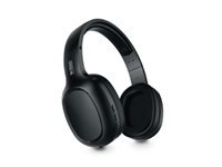 URBAN FACTORY Movee On-Ear Headphones Bluetooth 5.1 Rechargeable – Black/Black
