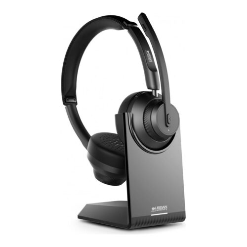 URBAN FACTORY MOVEE Pro Bluetooth 5.2 Heasdet With Enc And Charging Stand