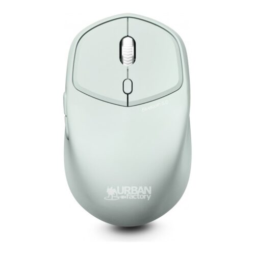 URBAN FACTORY Onlee Color Ambidextrous Mouse 1600Dpi Bluetooth 5.0 – Pale Green